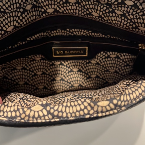 Big Buddha Black 3-pocket Clutch - Picture 10 of 12